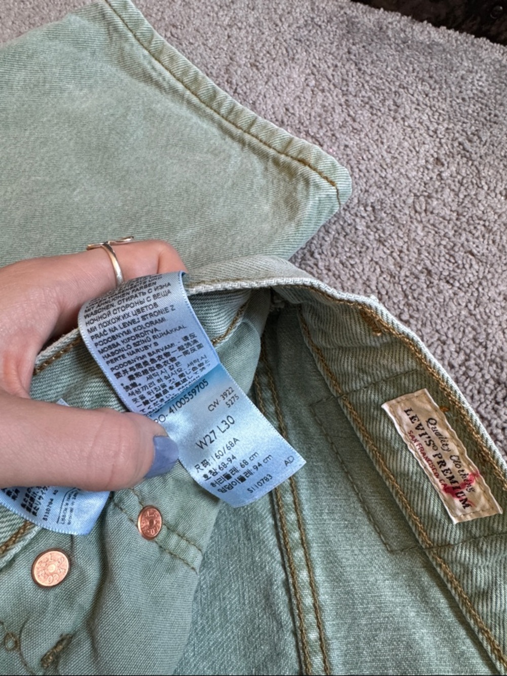 Levi’s 501 Denim Jeans - Picture 6 of 9